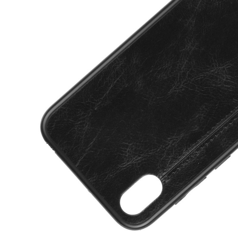 Coque Huawei Y5 2019 / Honor 8s Effet Cuir Couture