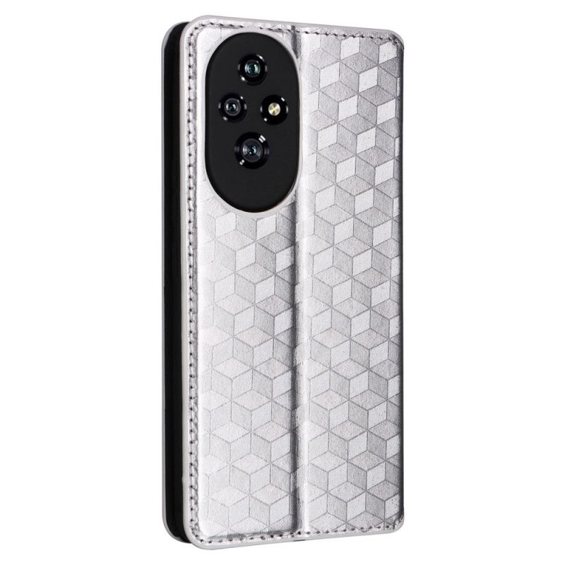 Flip Cover Honor 200 Losanges 3D