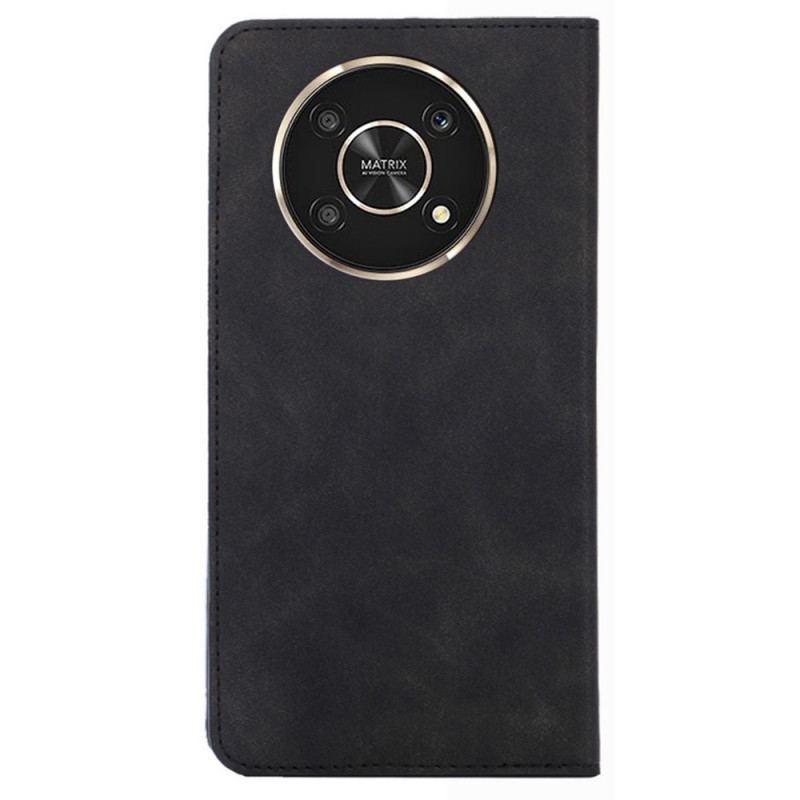 Flip Cover Honor Magic 4 Lite 5G Effet Cuir Silky Touch