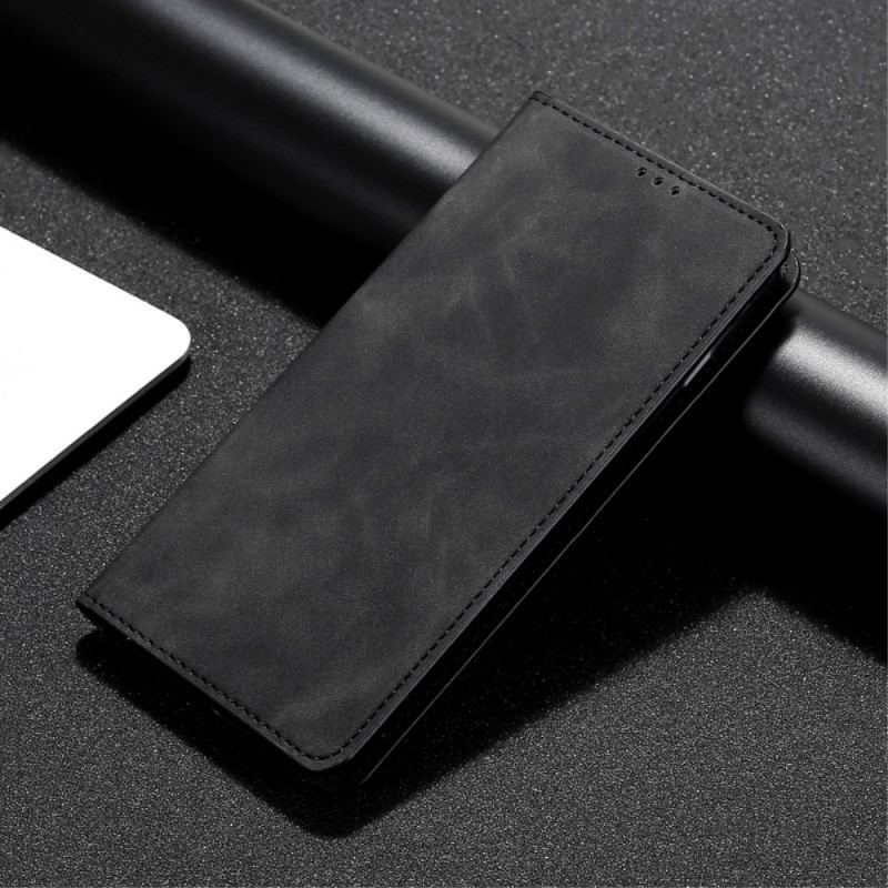 Flip Cover Honor Magic 4 Lite 5G Effet Cuir Silky Touch