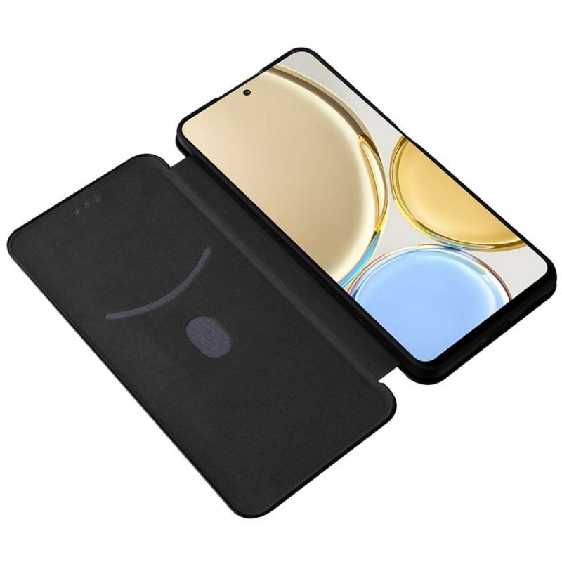 Flip Cover Honor Magic 4 Lite 5G Fibre Carbone Colorée