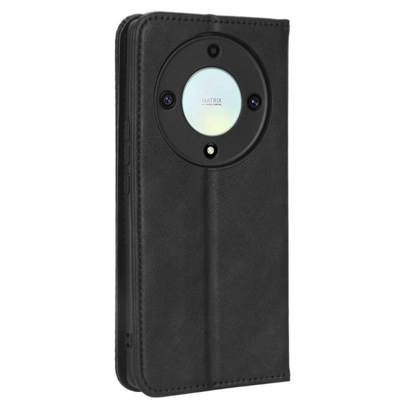 Flip Cover Honor Magic 5 Lite Style Cuir Stylisé