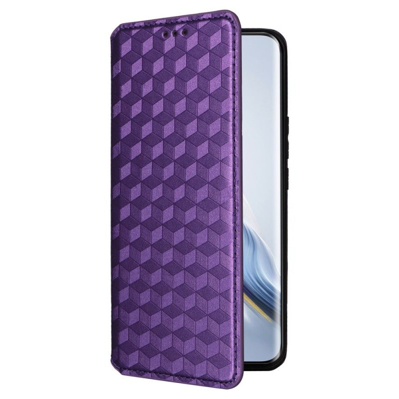 Flip Cover Honor Magic 6 Pro 5G Cubes 3D