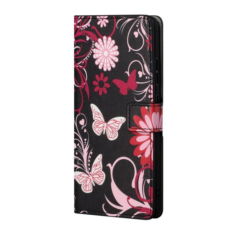 Housse Honor 10x Lite Papillons Et Fleurs