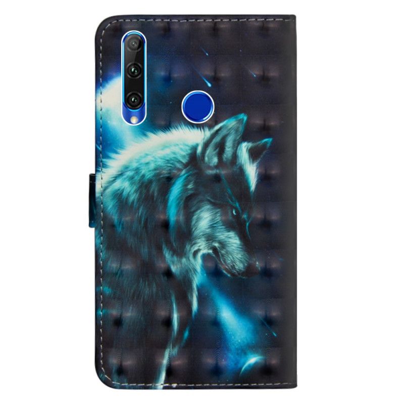 Housse Honor 20 Lite / Honor 20e Loup Majestueux