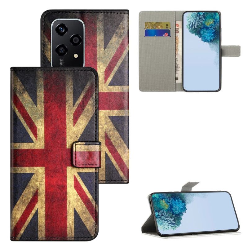 Housse Honor 200 Lite Drapeau Anglais Vintage