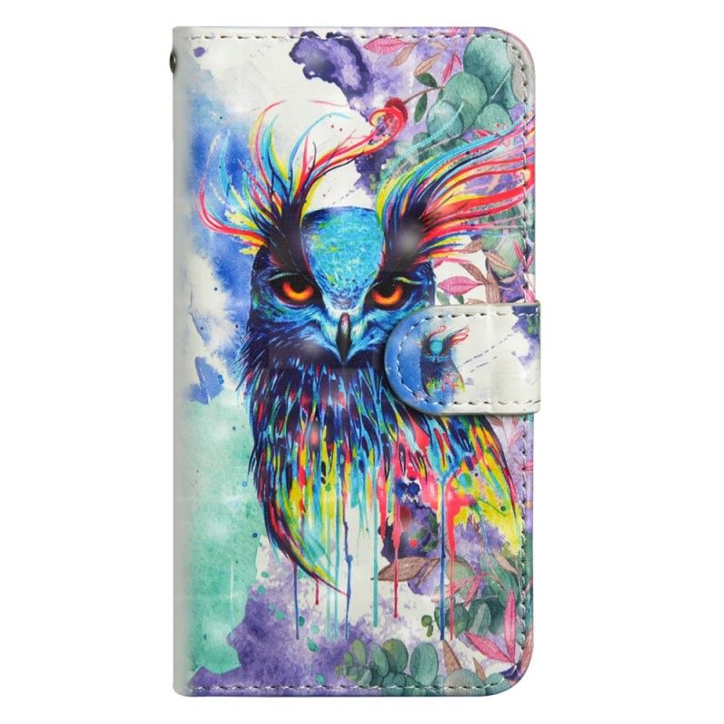 Housse Honor 8x Oiseau Aquarelle