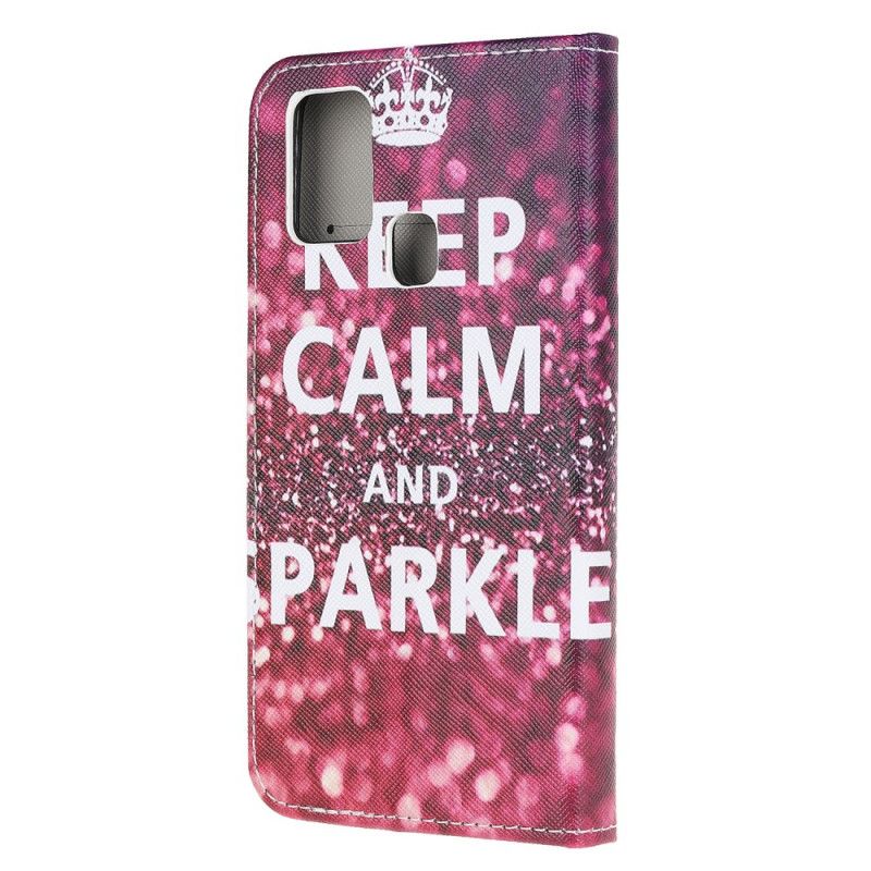 Housse Honor 9x Lite Keep Calm And Sparkle