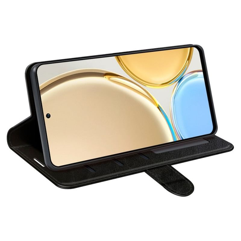 Housse Honor Magic 4 Lite 5G Simili Cuir Rétro