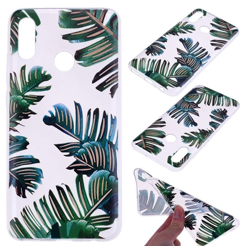 Coque Honor 10 Lite / Huawei P Smart 2019 Feuilles Vertes