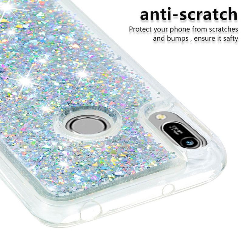 Coque Honor 8a / Huawei Y6 2019 Pro Je Suis Paillettes