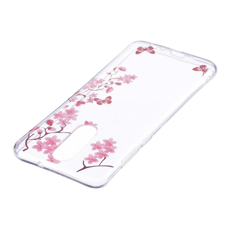 Coque Huawei Mate 10 Lite Transparente Arbre Fleuri