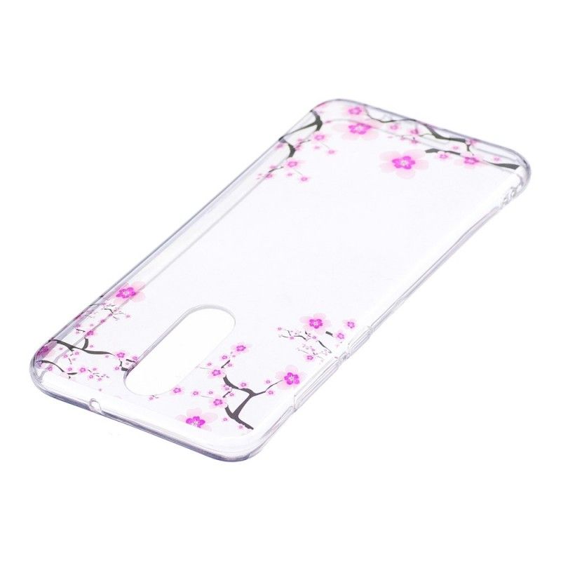 Coque Huawei Mate 10 Lite Transparente Arbre Fleuri