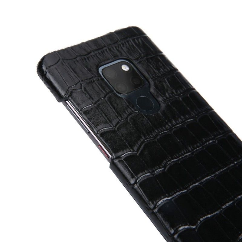 Coque Huawei Mate 20 Cuir Effet Crocodile