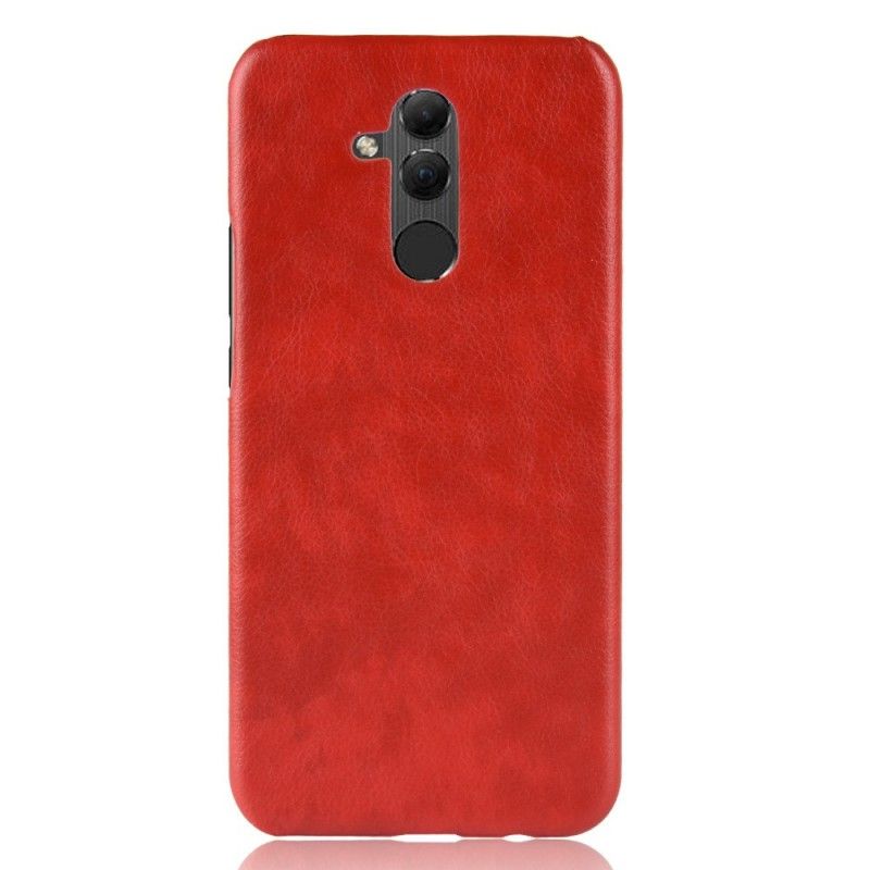 Coque Huawei Mate 20 Lite Effet Cuir Litchi