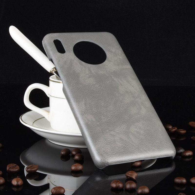 Coque Huawei Mate 30 Effet Cuir Litchi