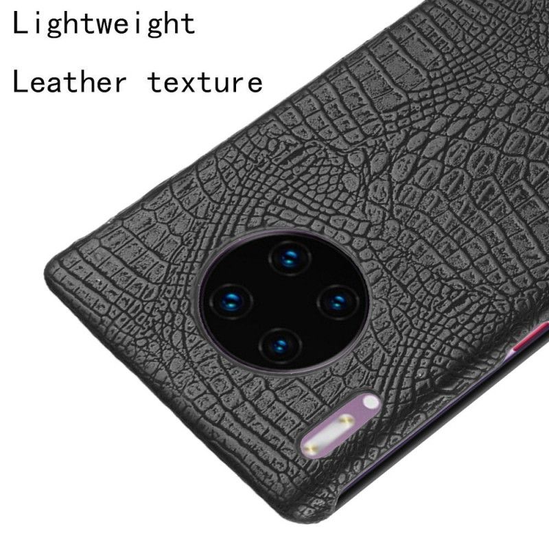 Coque Huawei Mate 30 Pro Style Peau De Crocodile