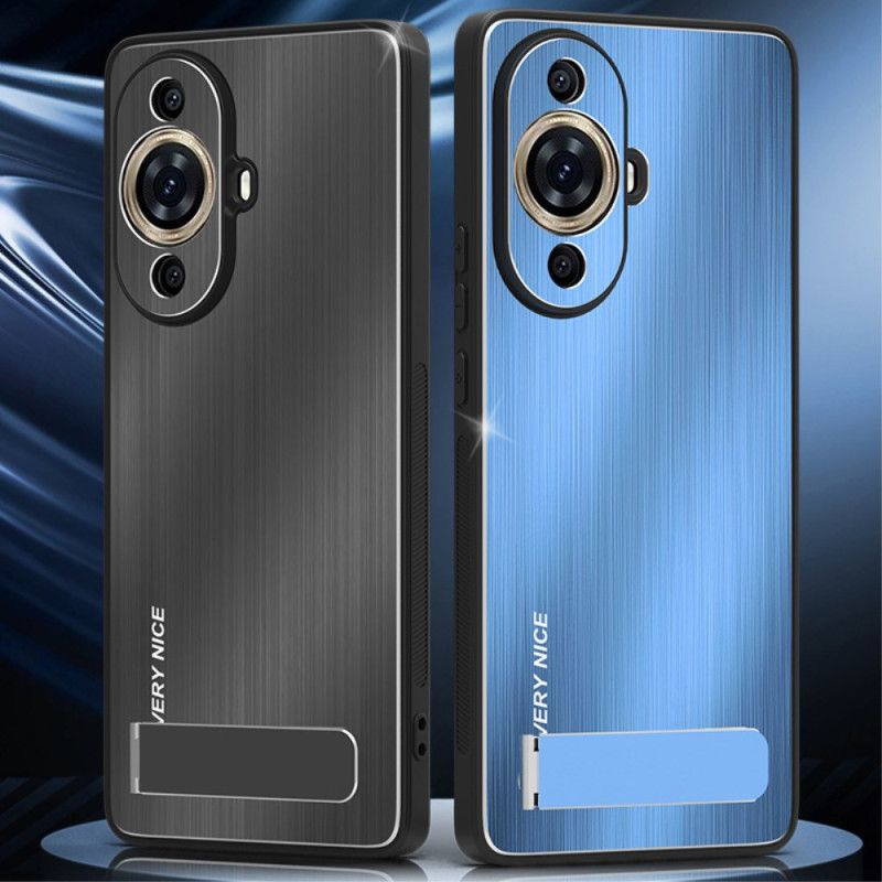 Coque Huawei Nova 12S Effet Métal Support