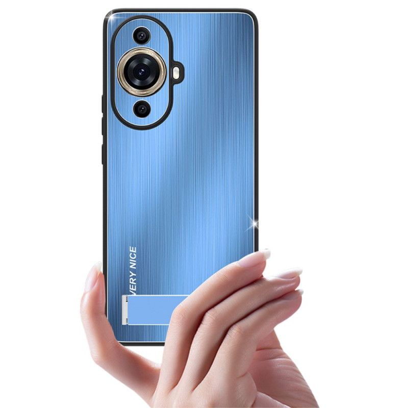 Coque Huawei Nova 12S Effet Métal Support