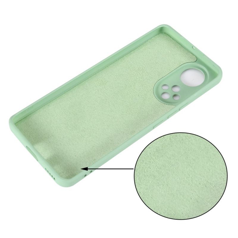 Coque Huawei Nova 9 Pro / Honor 50 Pro Silicone Liquide Avec Lanière