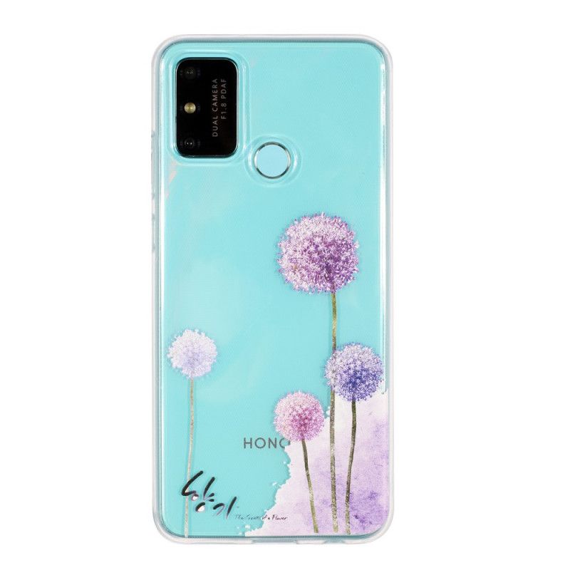 Coque Huawei P Samrt 2020 Transparente Pissenlits Colorés