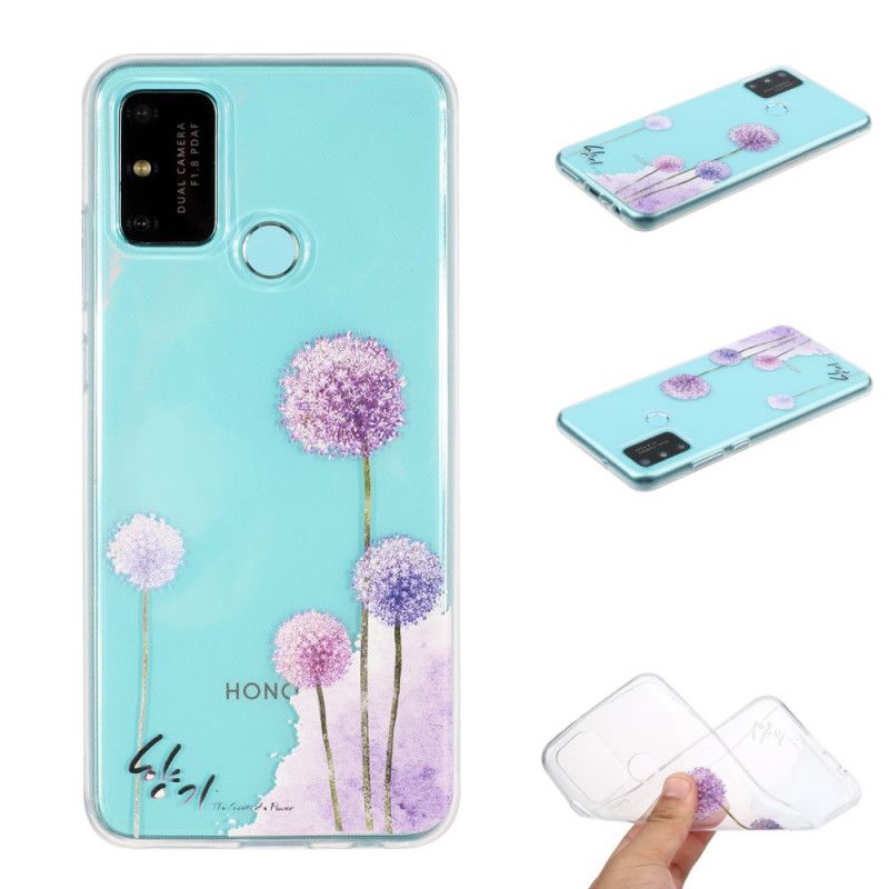 Coque Huawei P Samrt 2020 Transparente Pissenlits Colorés