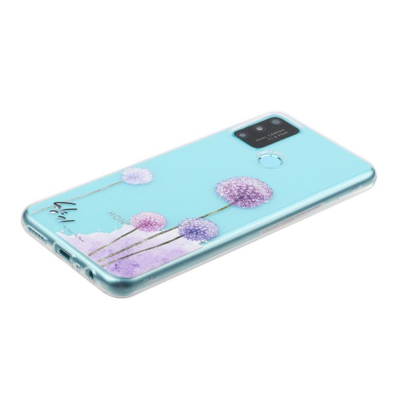 Coque Huawei P Samrt 2020 Transparente Pissenlits Colorés