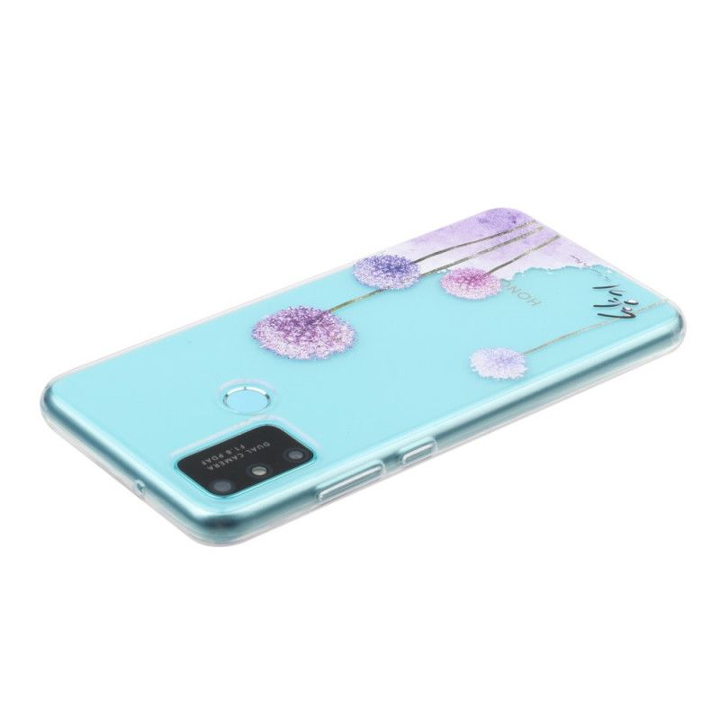 Coque Huawei P Samrt 2020 Transparente Pissenlits Colorés