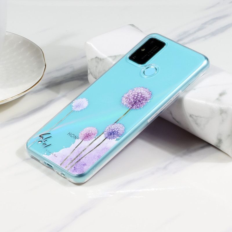 Coque Huawei P Samrt 2020 Transparente Pissenlits Colorés