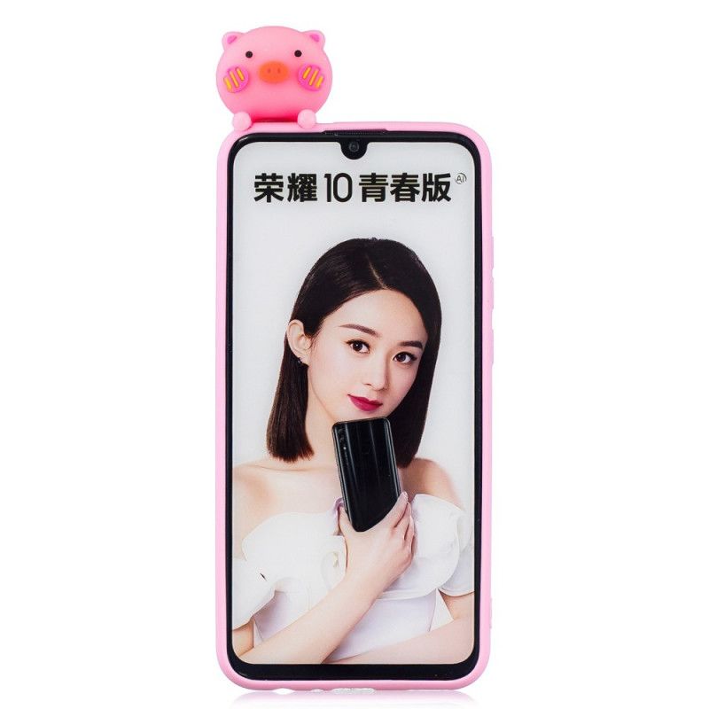 Coque Huawei P Smart 2019 Apollon Le Cochon 3d