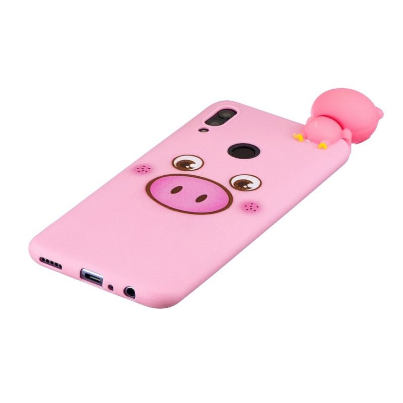 Coque Huawei P Smart 2019 Apollon Le Cochon 3d