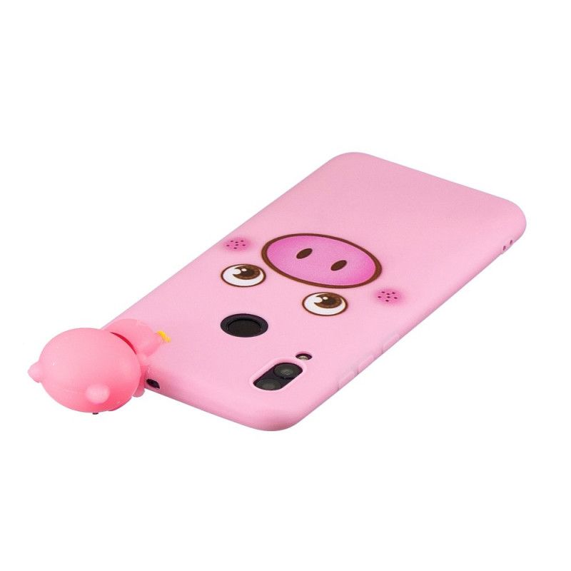 Coque Huawei P Smart 2019 Apollon Le Cochon 3d