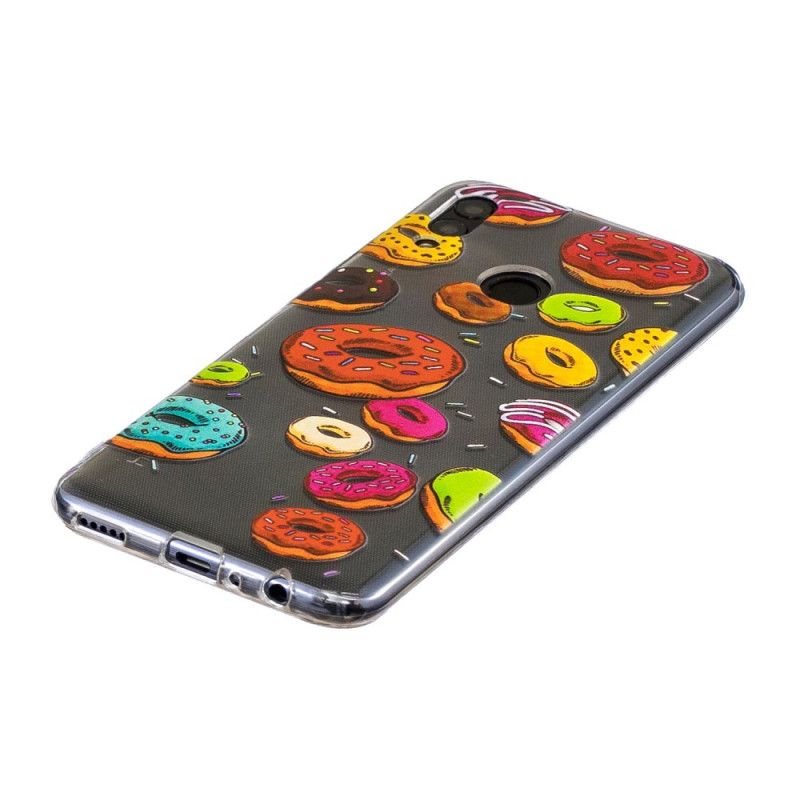 Coque Huawei P Smart 2019 Transparente Donuts