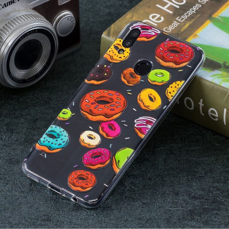 Coque Huawei P Smart 2019 Transparente Donuts