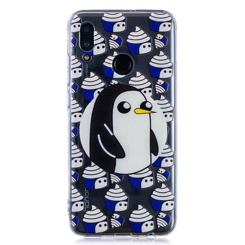 Coque Huawei P Smart 2019 Transparente Pingouins