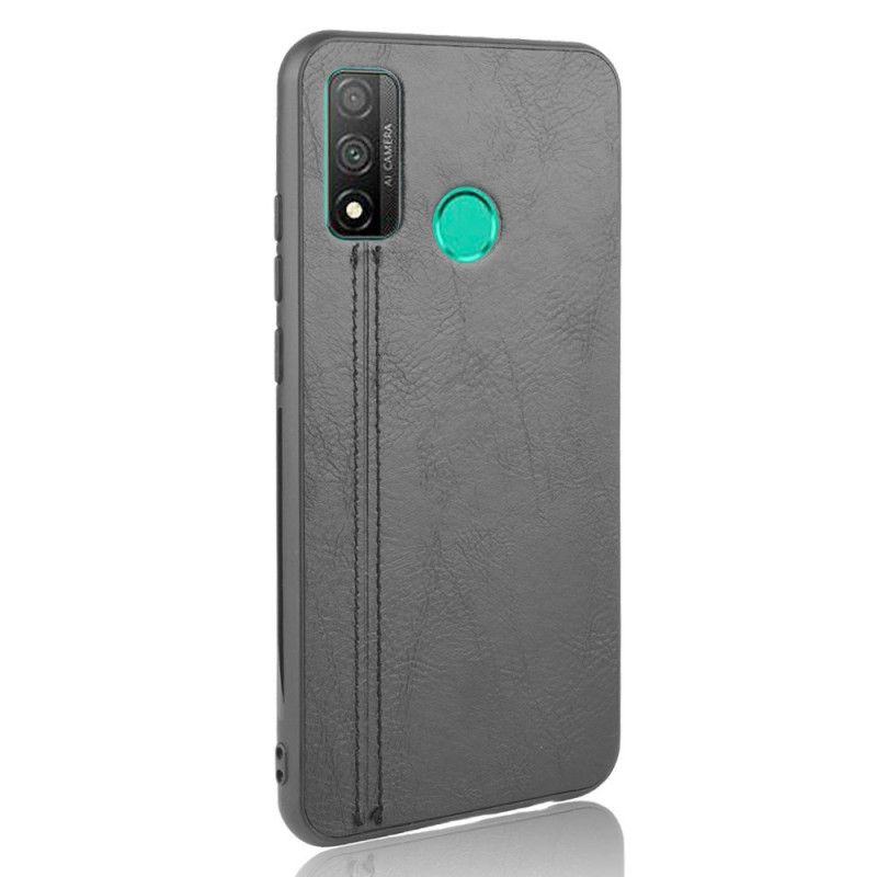 Coque Huawei P Smart 2020 Effet Cuir Couture