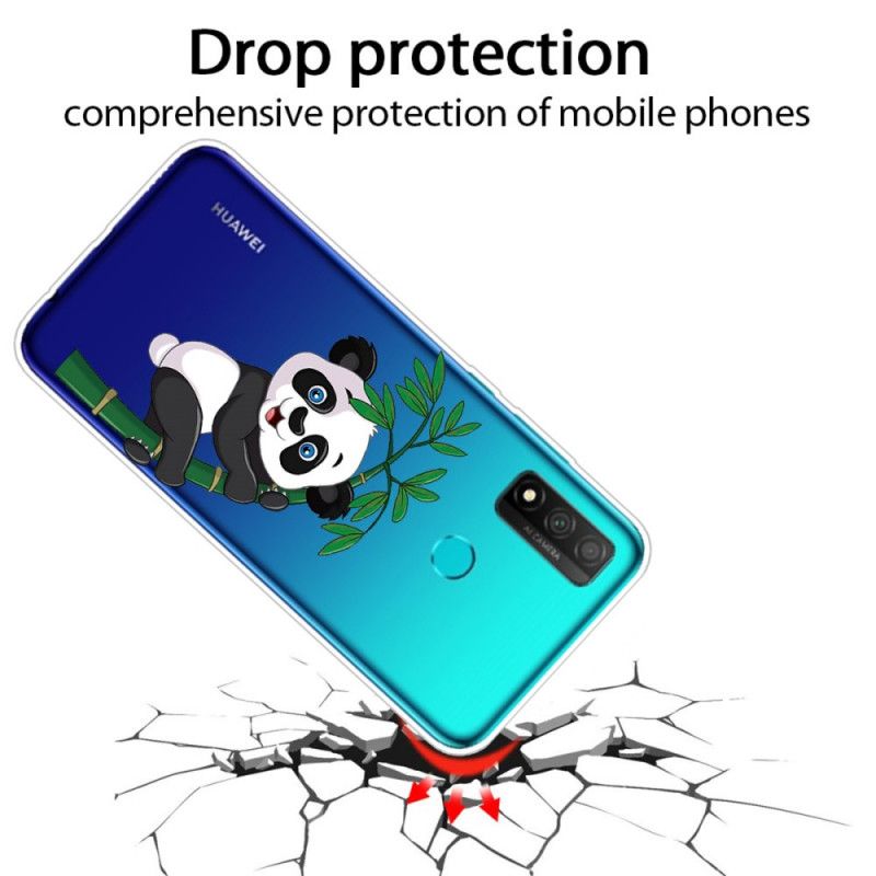 Coque Huawei P Smart 2020 Transparente Panda Sur Le Bambo