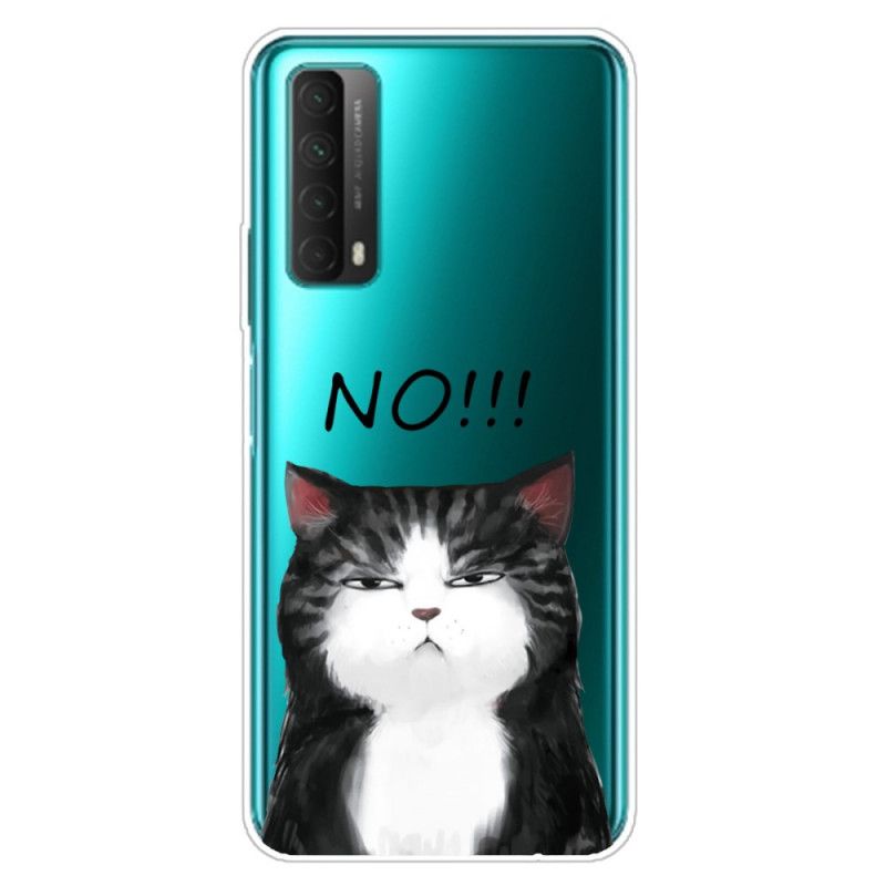 Coque Huawei P Smart 2021 Le Chat Qui Dit Non