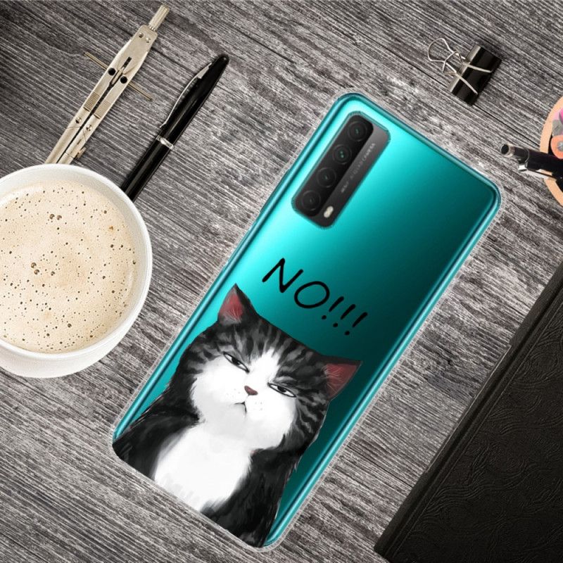 Coque Huawei P Smart 2021 Le Chat Qui Dit Non