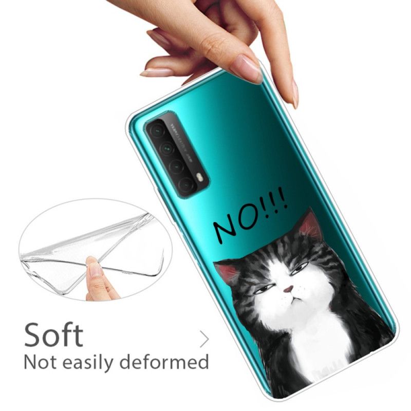 Coque Huawei P Smart 2021 Le Chat Qui Dit Non