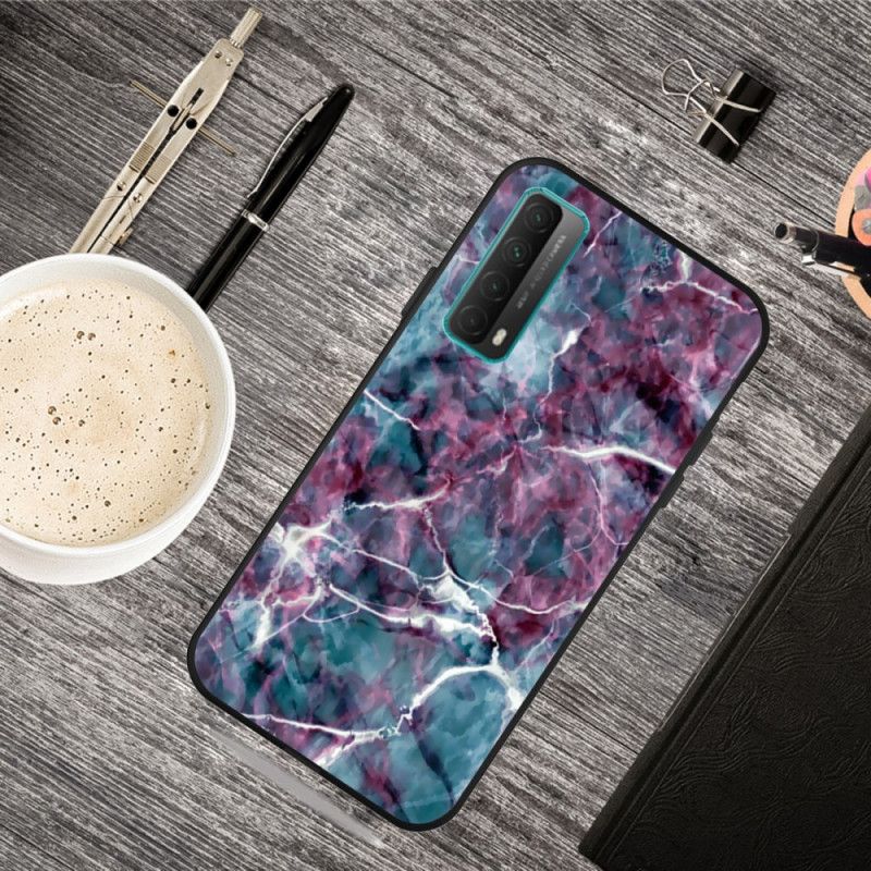 Coque Huawei P Smart 2021 Marbre Violet