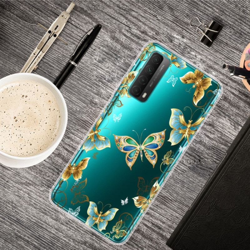 Coque Huawei P Smart 2021 Papillons