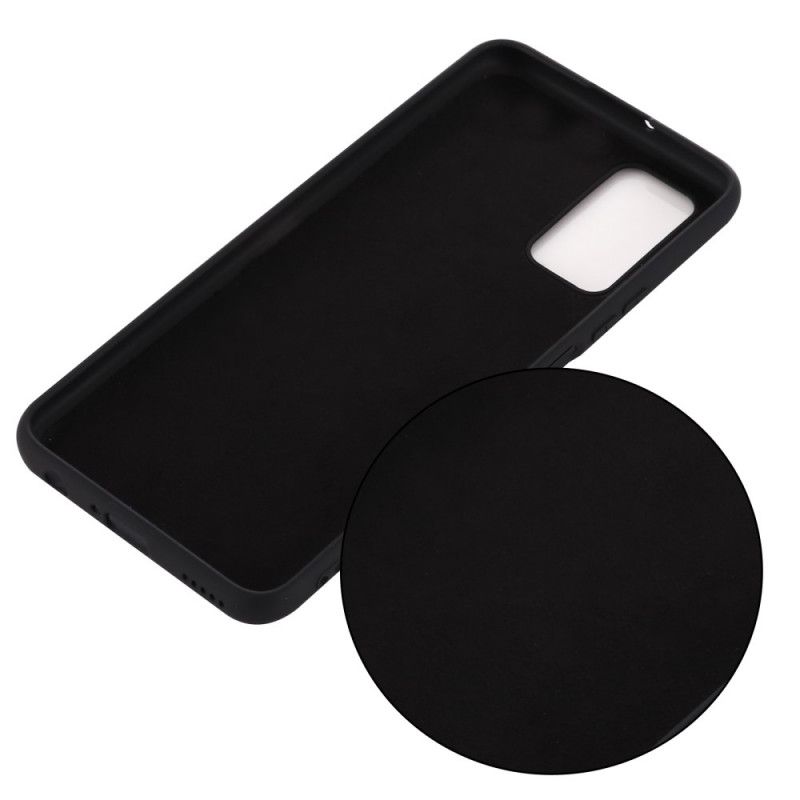 Coque Huawei P Smart 2021 Silicone Liquide Avec Lanière