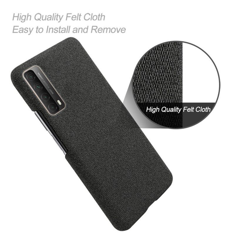 Coque Huawei P Smart 2021 Texture Tissu Ksq