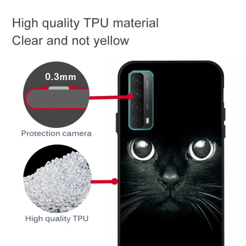 Coque Huawei P Smart 2021 Yeux De Chat