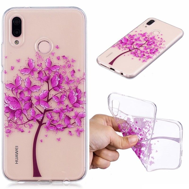 Coque Huawei P20 Lite Transparente Arbre En Folie