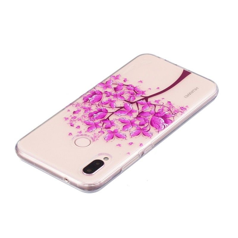 Coque Huawei P20 Lite Transparente Arbre En Folie