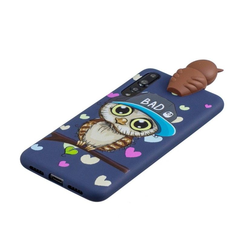 Coque Huawei P20 Pro 3d Bad Hibou Fun