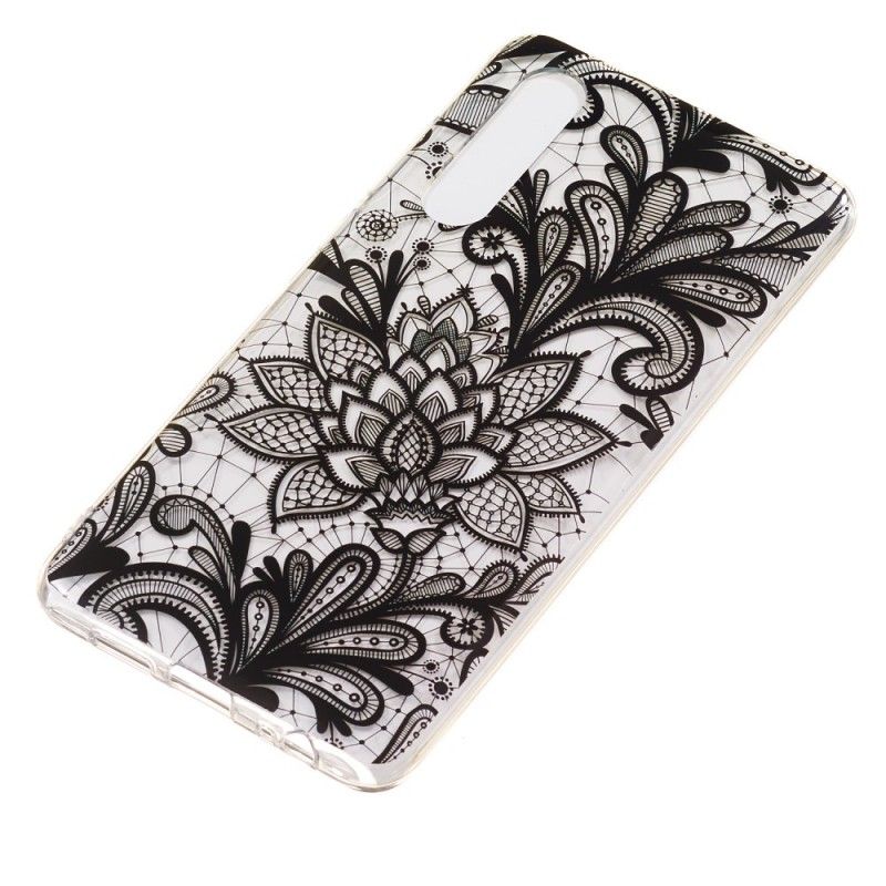 Coque Huawei P30 Dentelle Noir