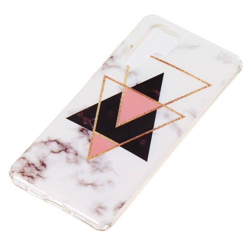 Coque Huawei P30 Pro Marbre Triangle